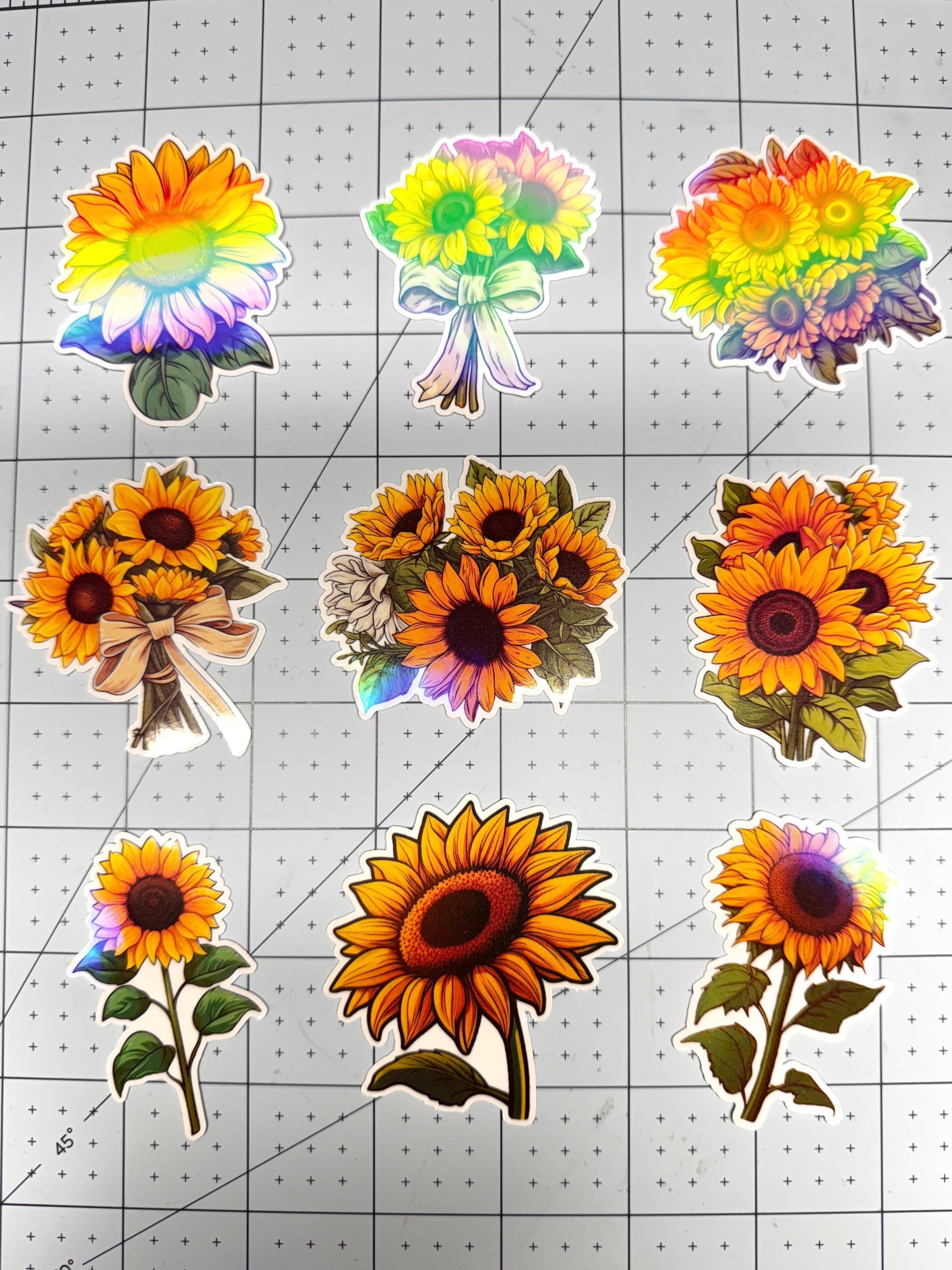 Sunflower Sticker Pack