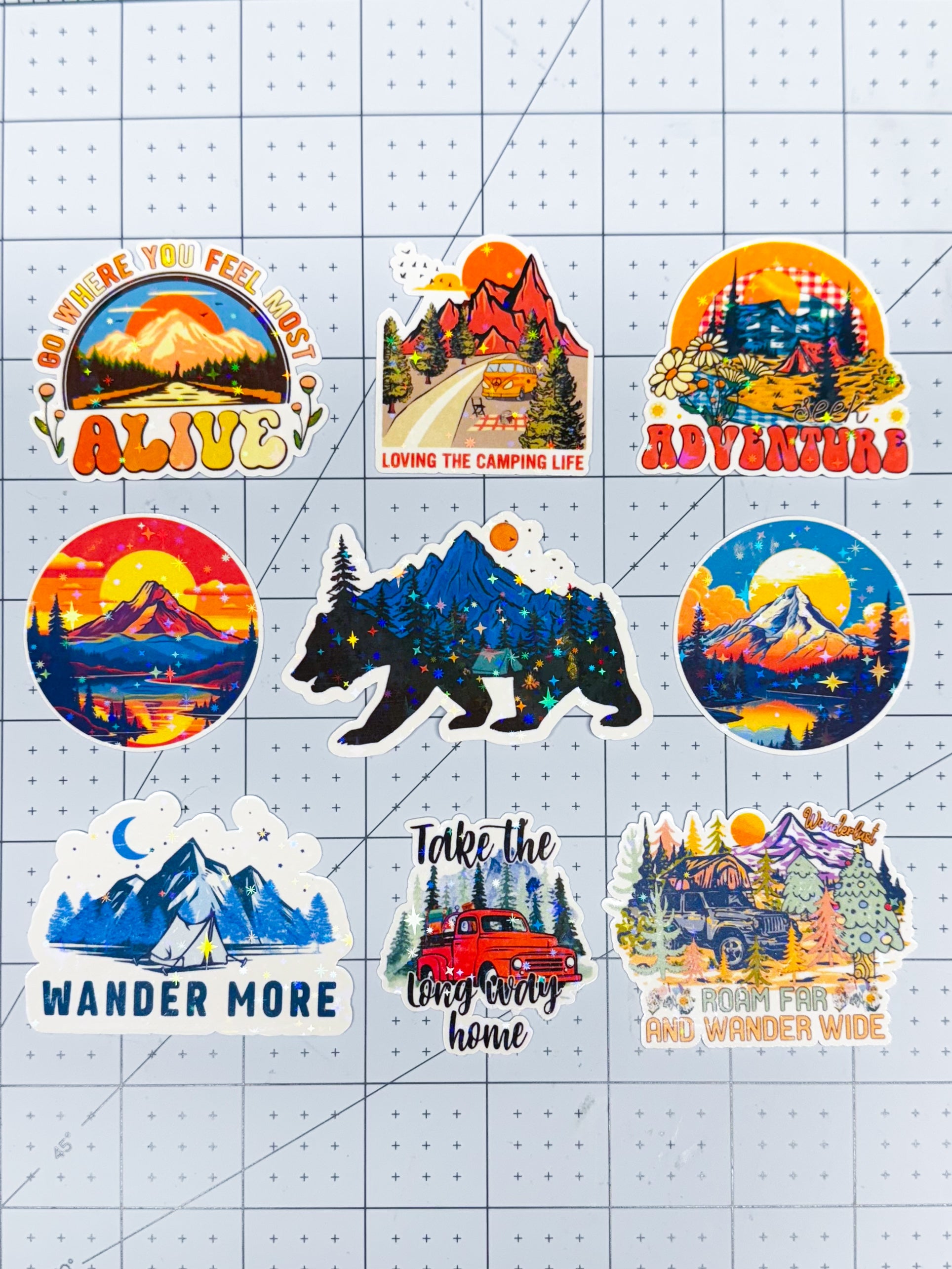 Adventure Stickers